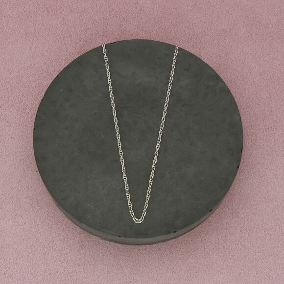 james avery sterling silver light rope chain necklace size 20.25in - Picture 1 of 3